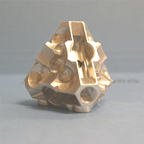 Machined pyramid part
